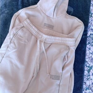 PUMA Off-White Tracksuit Set